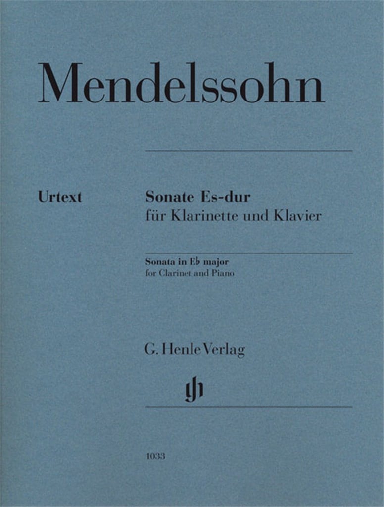 Sonate Es-dur für Klarinette und Klavier
